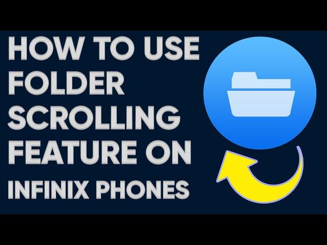 What is Folder Scrolling on #Infinix  & #TECNO Phones | How to Use Folder Scrolling | AUR TechTips