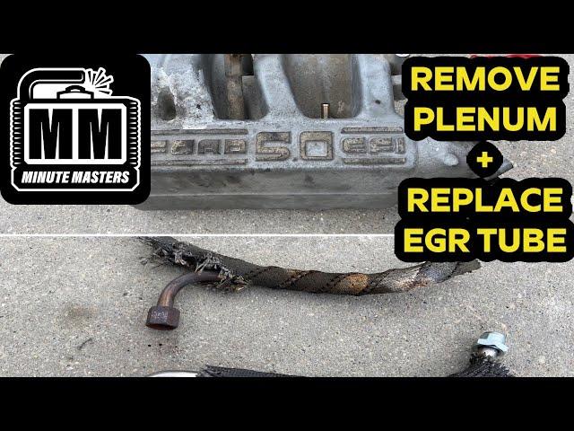 How to Remove Ford F150 5.0 Upper Intake Manifold + Replace EGR Tube