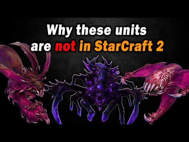 Brood War Zerg units that didn't make it into StarCraft 2