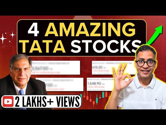 4 AMAZING Tata Stocks - 2024 Multibaggers Or Party Spoilers? | Rahul Jain Analysis #rahuljainfinance