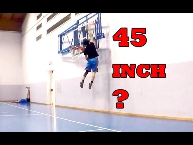 5'7 dunker - 45 inch vertical test Ace jumper