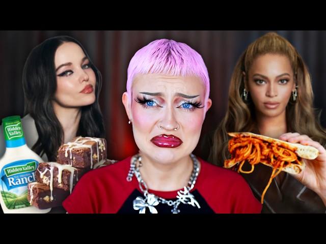 I tried Celebrities favorite food combos (thank you beyonce)