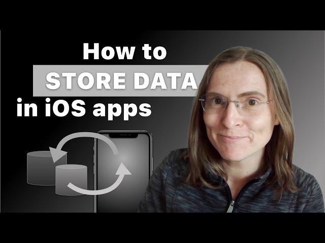 How to store data in an iOS app? - Introduction to data persistence in Swift locally and with sync