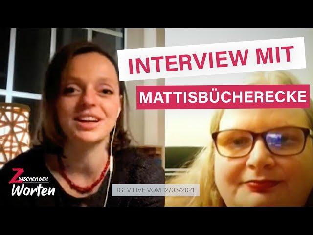 Interview mit Martina von Mattis Buecherecke [ Buchblogger Gespräch ]