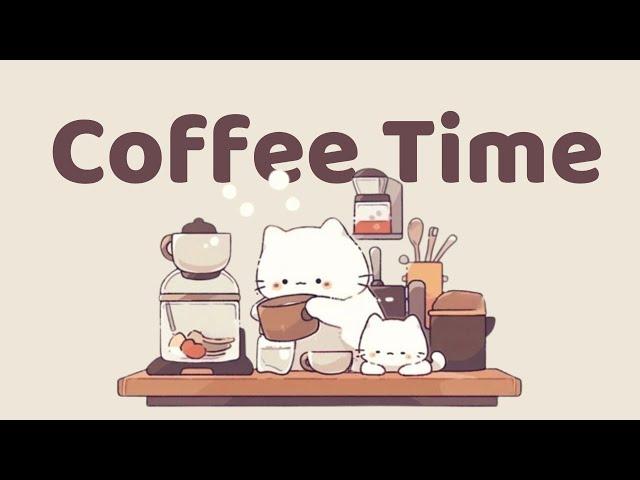 Coffee Lofi 1 Hour Cafe Song  Stream cafe cute & relaxing music  Make Your Day Better