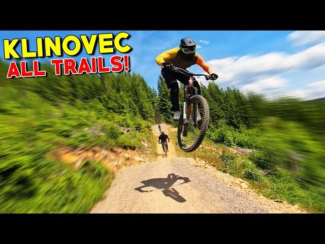 DOWNHILL BIKEPARK RIDING! - Trailpark Klinovec 2022 alle Strecken testen!