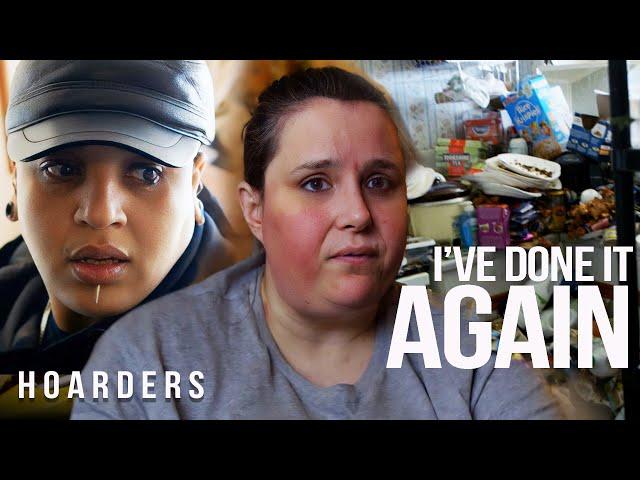 Repeat Hoarder Shocks the Clean Team | Hoarders