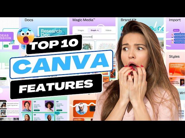 Top 10 NEW Canva Features You NEED to Try in 2024