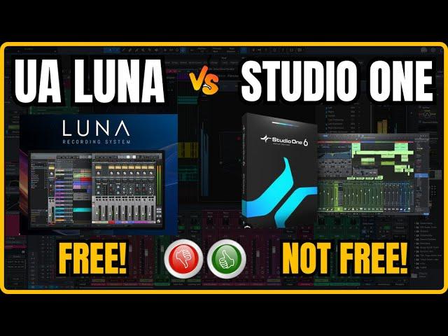 UNIVERSAL AUDIO LUNA Beats PRESONUS STUDIO? Or Does it?