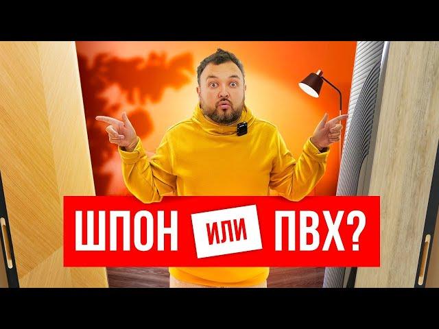 Шпонированные двери или двери ПВХ? Выбор межкомнатных дверей.