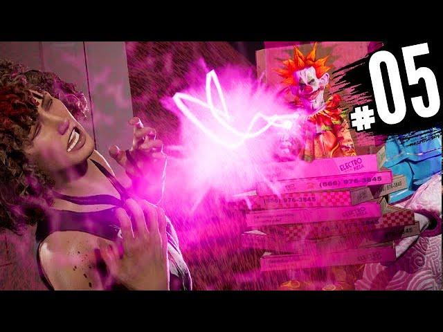 Killer Klowns from Outer Space The Game Gameplay German #05 - Rote Killer Nasen