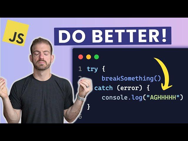 JavaScript Error Handling and Tracking Tips and Tricks