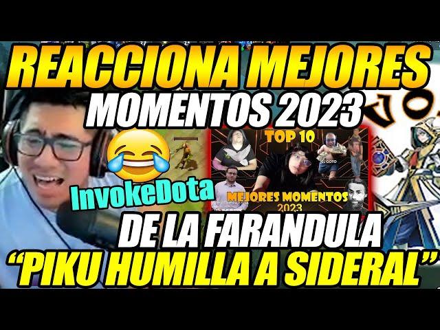 SIDERAL REACCIONA A LOS MEJORES MOMENTOS DEL 2023!! DE LA FARANDULA DOTERA INVOKEDDOTA