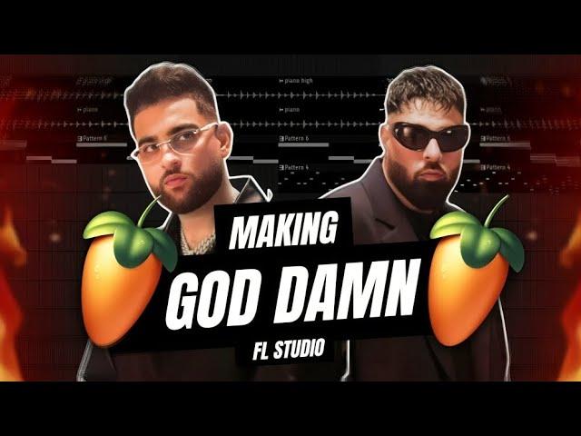 Music Breakdown - God Damn | Badshah × Karan Aujla | Song Deconstruction | Fl Studio (Hindi)