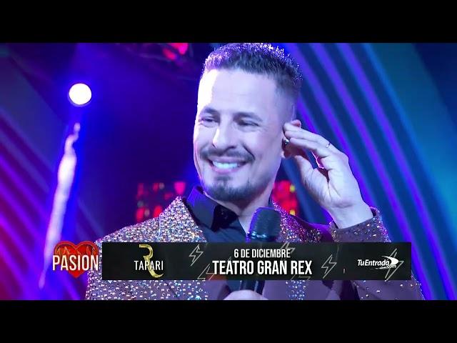 Rodrigo Tapari en vivo en Pasión de Sábado 28 09 2024 Parte 1