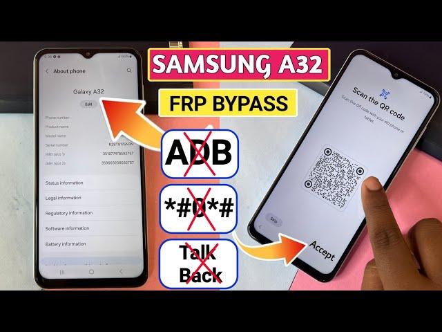 SAMSUNG A32 FRP BYPASS 2024 Android 12-13 Without Pc️TalkBack Not Working - Samsung Frp Bypass 2024