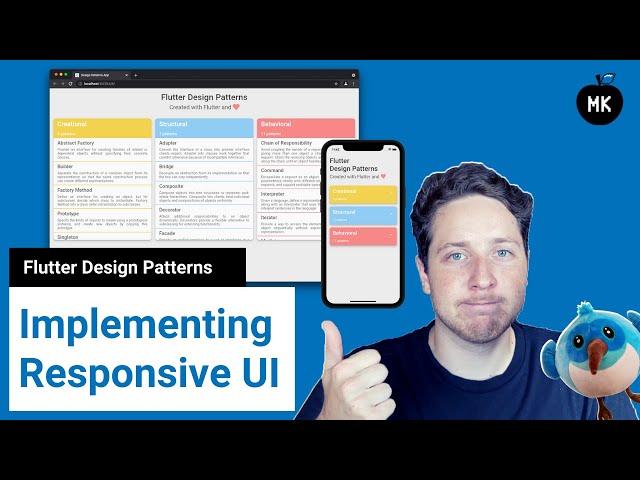 Flutter Design Patterns: Implementing Responsive UI