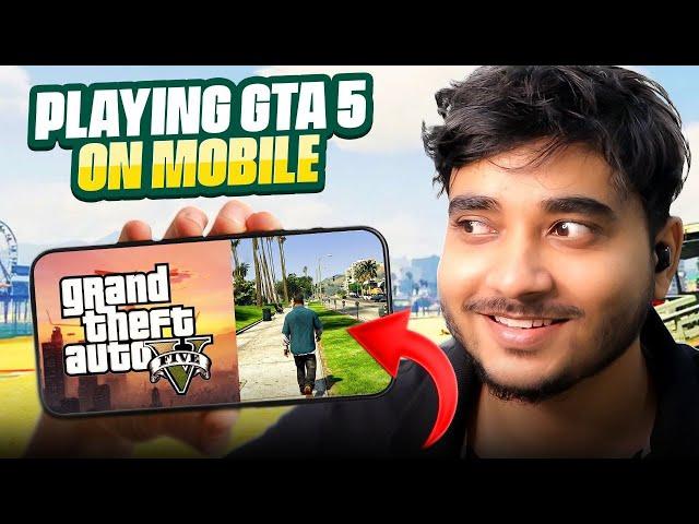 Play GTA 5 On Mobile  At 30 FPS, Full Guide Mobox | NO PC Or Cloud Gaming Required (Not Clickbait)