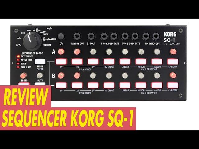 Review del secuenciador midi Korg SQ-1