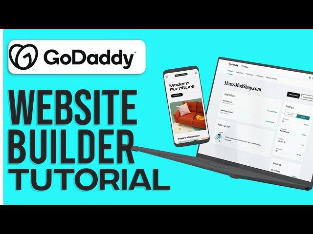 GoDaddy Website Builder Tutorial 2024: Create A Professional Website (No Coding)