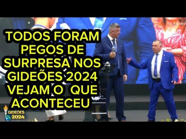 VEJAM O QUE ESSE PASTOR FEZ EM PLENO CONGRESSO DOS GIDEÕES 2024 ALGO NUNCA VISTO ANTES