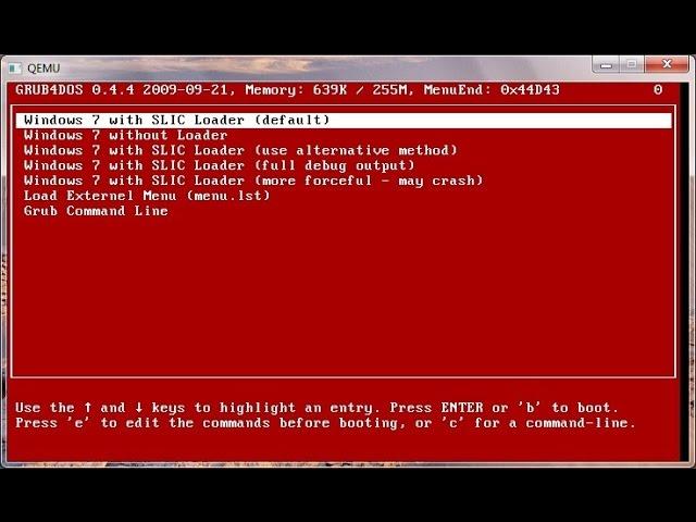 How to solve GRUB4DOS ERROR in any window