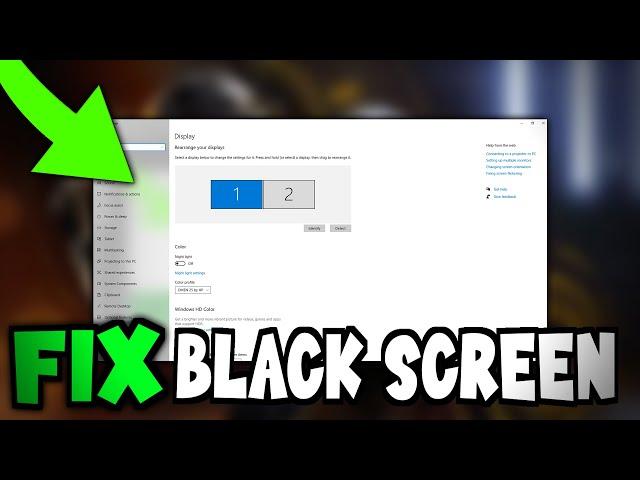 Rainbow Six Siege - How To Fix Black Screen in Rainbow Six Siege