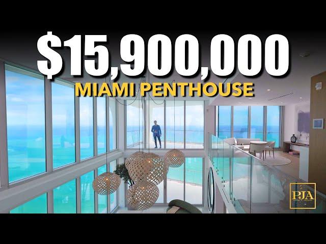 Touring a $15 Million Dollar | Miami Penthouse | Peter J Ancona