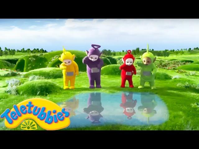 Teletubbies Bahasa Indonesia WARNA MERAH - MAIN AIR - DANSA | Kompilasi  Kartun Lucu HD