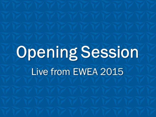 EWEA 2015: Opening session