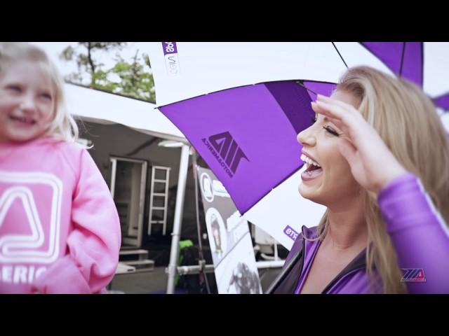 Umbrella Girls from Road America - MotoAmerica 2017