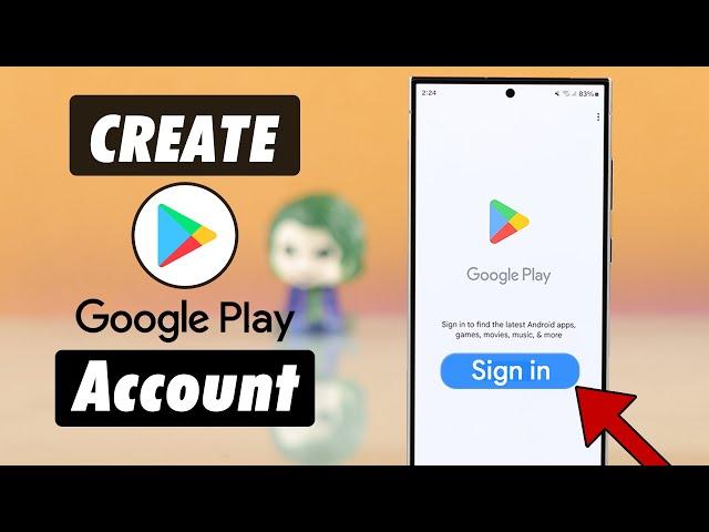 How to Open Google Play Store account on Android Phone! [Create]