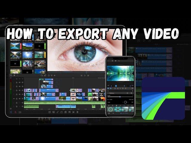 How to EXPORT and RENDER any video with Lumafusion on Macbook Air M2