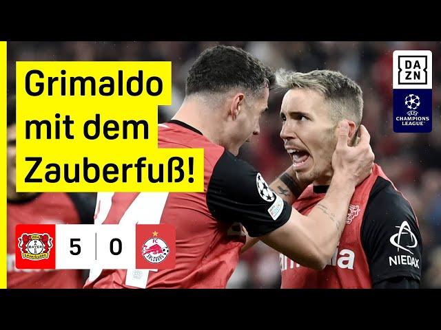 Bayer wieder in der Spur: Bayer Leverkusen - FC Salzburg | UEFA Champions League | DAZN Highlights