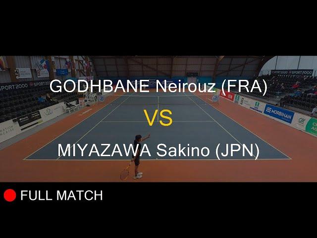 GODHBANE Neirouz (FRA) VS MIYAZAWA Sakino (JPN) - Open Super 12 Auray 2023