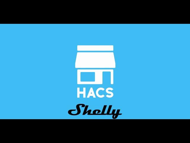 Shelly EM with HomeAssistant and HACS