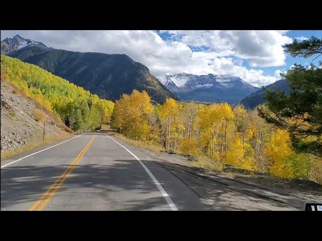 '75 Dodge Pickup.. Trucking Hwy 145 Through Lizard Head Pass With Autum Colors!!