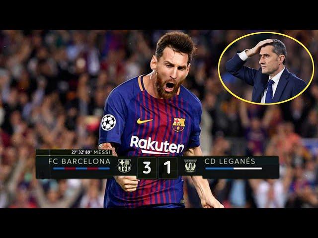 The Day Lionel Messi Impressed Ernesto Valverde