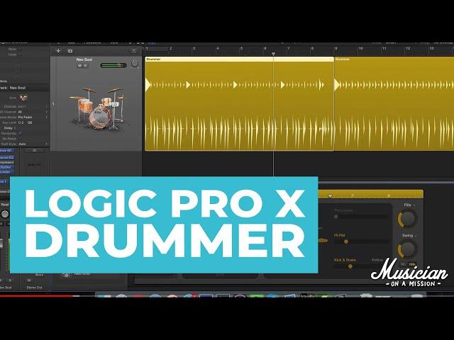 Logic Pro X Drummer Tutorial