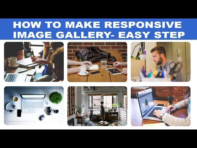 How to Make Responsive Image Gallery with CSS Grid-Easy Steps
