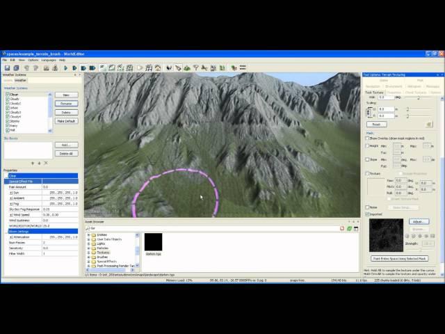 BigWorld's WorldEditor - Terrain Painting with masks, Part 2