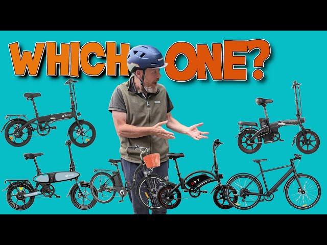 Which DYU Ebike would you choose? DYU C2 - DYU C6 - DYU Stroll 1 - DYU A5 - DYU A1F - DYU D3F