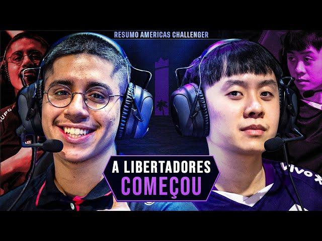 A LIBERTADORES DO ACADEMY COMEÇOU  - AMERICAS CHALLENGER