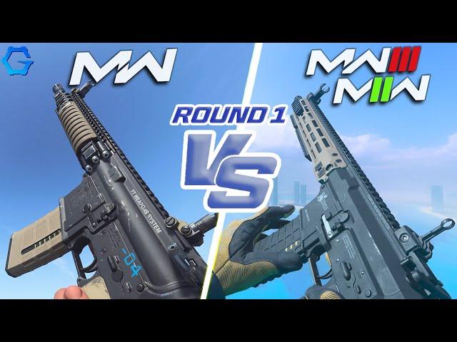 Modern Warfare 2019 vs Modern Warfare II & III Round 1 (Assault Rifles and SMGs) | Gun Comparison