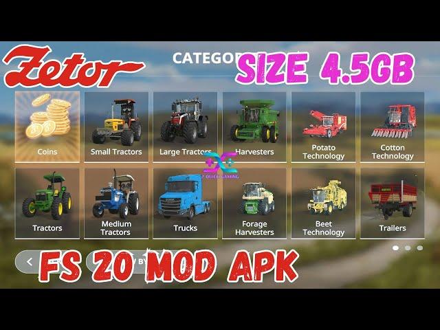 FS 20 all new vehicle v86 | size 4.5gb | working all device