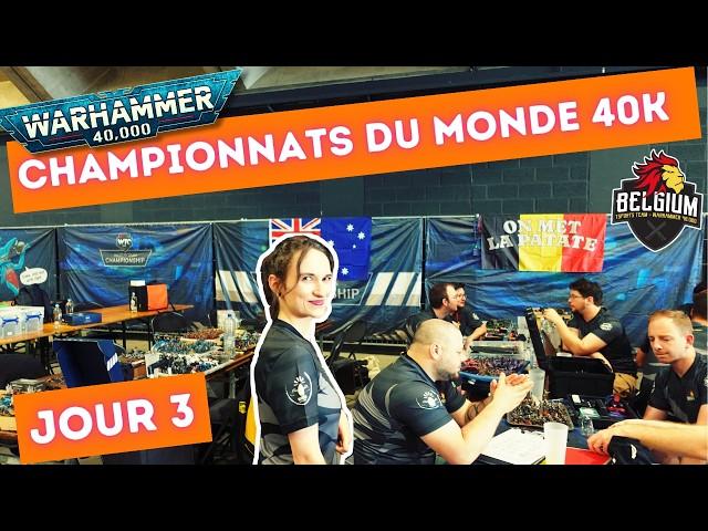 FINALE du WARMASTER et 1ER JOUR du JEU EN EQUIPE aux CHAMPIONNATS DU MONDE 40K #wtc2024