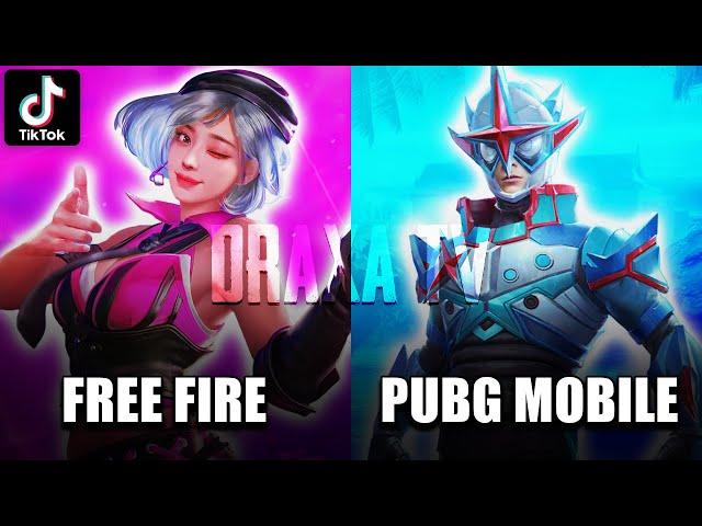 Tik Tok Free Fire Vs PUBG | Tik Tok Free Fire | Tik Tok PUBG #122