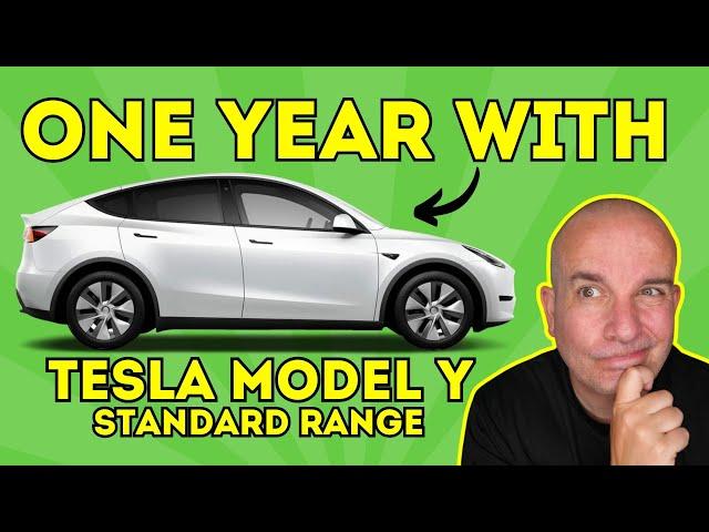 An honest look at ONE YEAR with the TESLA MODEL Y (RWD Standard Range)