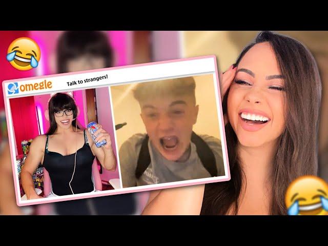 Fake Girl Trolls People on OMEGLE! | Bunnymon REACTS