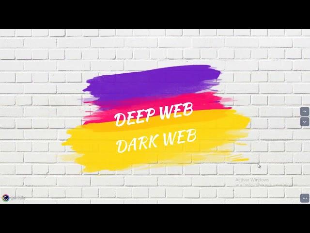 Expo Deep web- Genial-ly